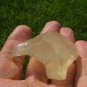 Libyan Desert Glass Meteorite Tektite impact specimen( 150 crt)dimples Real Gem