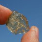 Libyan Desert Glass Meteorite Tektite impact specimen( 12 crt)dimples Real Gem