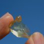 Libyan Desert Glass Meteorite Tektite impact specimen( 14 cart)dimples Real Gem