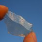 Libyan Desert Glass Meteorite Tektite impact specimen( 25 crt) dimples Real Gem