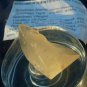 Libyan Desert Glass Meteorite Tektite impact specimen( 75 crt) dimples Real Gem