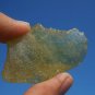 Libyan Desert Glass Meteorite Tektite impact specimen( 125 crt)dimples Real Gem
