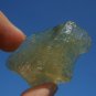 Libyan Desert Glass Meteorite Tektite impact specimen( 125 crt)dimples Real Gem