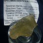 Libyan Desert Glass Meteorite Tektite impact specimen( 125 crt)dimples Real Gem