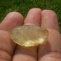 Libyan Desert Glass Meteorite Tektite impact specimen( 33 crt) dimples Real Gem