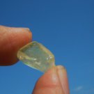 Libyan Desert Glass Meteorite Tektite impact specimen( 8 crt) dimples Real Gem