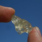 Libyan Desert Glass Meteorite Tektite impact specimen( 14 crt) dimples Real Gem