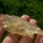 Libyan Desert Glass Meteorite Tektite impact specimen( 140 crt) dimples Gem