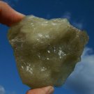 Libyan Desert Glass Meteorite Tektites Impact specimen( 630 crt) dimples DARK