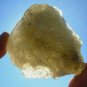 Libyan Desert Glass Meteorite Tektites Impact specimen( 630 crt) dimples DARK