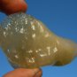Libyan Desert Glass Meteorite Tektites Impact specimen (425 crt) dimples yellow