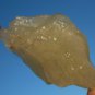Libyan Desert Glass Meteorite Tektites Impact specimen (475 crt) dimples yellow