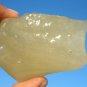 Libyan Desert Glass Meteorite Tektite impact specimen( 680 crt) dimples GEM