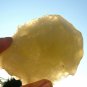 Libyan Desert Glass Meteorite Tektites Impact specimen( 1300 crt)yellow Big GEM