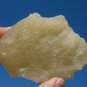 Libyan Desert Glass Meteorite Tektites Impact specimen( 1300 crt)yellow Big GEM