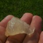 Libyan Desert Glass Meteorite Tektite impact specimen( 55 crt) dimples Real Gem