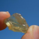 Libyan Desert Glass Meteorite Tektite impact specimen( 22 crt)dimples Real Gem