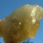 Libyan Desert Glass Meteorite Tektite impact specimen( 3000 crt )dimples~0.6 Kg