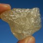 Libyan Desert Glass Meteorite Tektite impact specimen(80crt)dimples yellow Gem