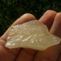 Libyan Desert Glass Meteorite Tektite impact specimen(80crt)dimples yellow Gem