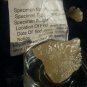 Libyan Desert Glass Meteorite Tektite impact specimen(80crt)dimples yellow Gem