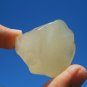 Libyan Desert Glass Meteorite Tektite impact specimen( 200 crt ) soft yellow