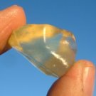 Libyan Desert Glass Meteorite Tektite impact specimen( 40 crt) dimples Real Gem