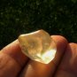 Libyan Desert Glass Meteorite Tektite impact specimen( 40 crt) dimples Real Gem