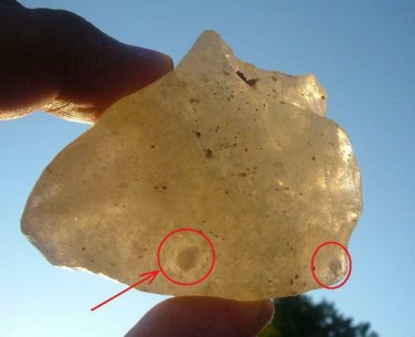Libyan Desert Glass Meteorite Tektite impact specimen( 488 crt) Crystalite BIG