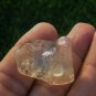 Libyan Desert Glass Meteorite Tektite impact specimen( 36 crt) dimples Real Gem