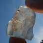 Libyan Desert Glass Meteorite Tektite impact specimen( 36 crt) dimples Real Gem