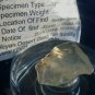 Libyan Desert Glass Meteorite Tektite impact specimen( 36 crt) dimples Real Gem