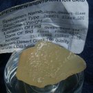 Libyan Desert Glass Meteorite Tektite impact specimen( 140 cart)dimples yellow