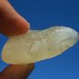 Libyan Desert Glass Meteorite Tektite impact specimen( 140 cart)dimples yellow