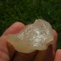 Libyan Desert Glass Meteorite Tektite impact specimen( 140 cart)dimples yellow