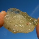 Libyan Desert Glass Meteorite Tektite impact specimen( 175 crt) Crystalite  REAR