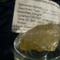 Libyan Desert Glass Meteorite Tektite impact specimen( 175 crt) Crystalite  REAR