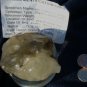 Libyan Desert Glass Meteorite Tektite impact specimen( 430 crt)dimples Gem Dark