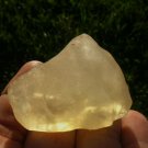 Libyan Desert Glass Meteorite Tektite impact specimen( 220 crt)dimples Real Gem