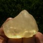 Libyan Desert Glass Meteorite Tektite impact specimen( 220 crt)dimples Real Gem