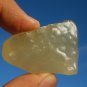 Libyan Desert Glass Meteorite Tektite impact specimen( 220 crt)dimples Real Gem