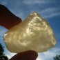 Libyan Desert Glass Meteorite Tektite impact specimen( 220 crt)dimples Real Gem