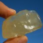 Libyan Desert Glass Meteorite Tektite impact specimen( 220 crt)dimples Real Gem