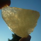Libyan Desert Glass Meteorite Tektite impact specimen( 280 crt)dimples Real Gem