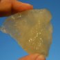 Libyan Desert Glass Meteorite Tektite impact specimen( 280 crt)dimples Real Gem