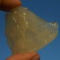 Libyan Desert Glass Meteorite Tektite impact specimen( 280 crt)dimples Real Gem