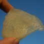 Libyan Desert Glass Meteorite Tektite impact specimen( 280 crt)dimples Real Gem