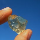 Libyan Desert Glass Meteorite Tektite impact specimen(29 crt) dimples Real Gem