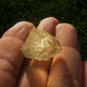 Libyan Desert Glass Meteorite Tektite impact specimen(29 crt) dimples Real Gem