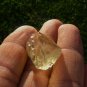 Libyan Desert Glass Meteorite Tektite impact specimen(29 crt) dimples Real Gem